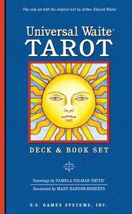 Universal Waite Tarot Deck and Book Set