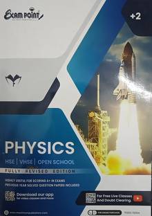 +2 / Plus Two Physics Exam Point for Kerala State Syllabus Students ( Maximum Publishers ) | HSE / VHSE / Open School - Fully Revised Edition | Included Previous Year Solved Question Papers |