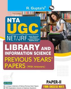 NTA-UGC-NET/JRF: Library & Information Science (PAPER-II) Previous Years' Papers (With Answers)
