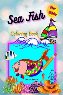 Sea Fish Coloring Book