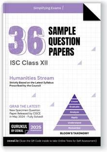 Gurukul By Oswal 36 Sample Question Papers for ISC Humanities Stream Class 12 Exam 2025 : Solved New Specimen Questions (English I & II, Physical Edu, Eco, Pol Sc.,History, Geo, Sociology, Psychology)