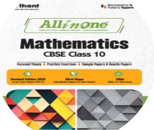All In One Mathematics CBSE Class 10th Based On Latest NCERT For CBSE Exams 2025 | Mind map | All type of Questions, MCQs, Extract Based, VSA, SA & LA