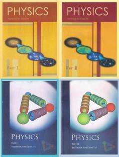 NCERT PHYSICS CLASS 11(PART1+2) AND 12 (PART 1+2 ) LATEST EDITION 2023 REDUCED Syllabus in English medium