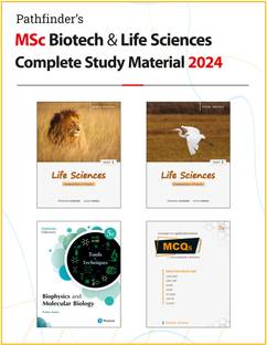 M.Sc Biotechnology & Life Sciences Entrance Exam Books Combo Set