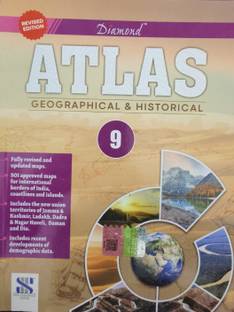 Diamond Atlas Geographical & Historical Class 9 (2024 edition)