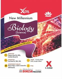 DINESH Publications' New Millennium BIOLOGY Class 10 2023 (Easy and Simplified) (Paperback, K. Kumar)