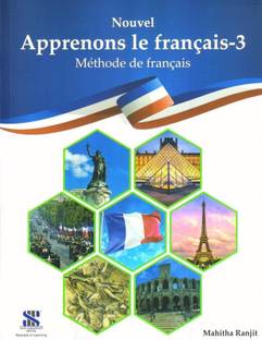 Nouvel Apprenons Le Francais Methode de Francais Book 3 Textbook (2024 Edition)