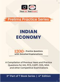 Drishti IAS PPS Indian Economy 4th Edition | Prelims Practice Series Exam Books | Bhartiya Arthvyavastha In English
