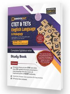Examcart Knock Out Series CTET & TETs Paper 1 and 2 (Class 1 to 5 & 6 to 8) English Language and Pedagogy Textbook for 2024 Exam in English