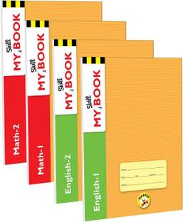 My Skill Book | Firefly | Complete Jr.kg Set | Pre-school Practice Book | Set of 4 books