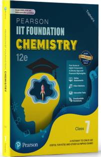 Pearson IIT Foundation'25 Chemistry Class 7 | For JEE, NTSE & Olympiad Exams | As per CBSE, ICSE & State Curriculums | Free acess to 6 Online Assessments, 30 Video Solutions & Interactive Tests via Pearson MyInsights & elibrary | 12th edition