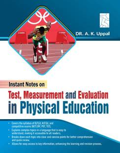 Instant Notes on Test, Measurement and Evaluation in physical education