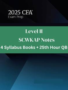 2025 Cfa Level 2 Books Complete Study Package | 6 Books | Question Banks  - 2025 CFA Books Applicable for 2025 Exams