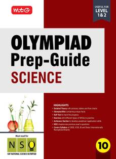 MTG Olympiad Prep-Guide Class 10 Science (NSO) - Detailed Theory, NSO Chapterwise Previous Years Questions with Self Test For SOF 2025-26 Exam
