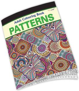 Patterns - Adult Colouring Book : Stress relief with coloring Book, Relaxing coloring pages for adults, Creative Art coloring Book for stress relief