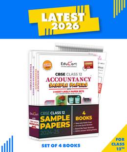 Educart CBSE Sample Question Papers Class 12 Accountancy, Business Studies, Economics & English (Set of 4 Books) For 2025 Exam  - Class 12 Sample Paper 2025