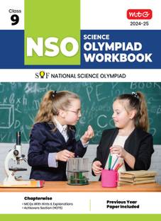 MTG National Science Olympiad (NSO) Workbook for Class 9 - Quick Recap, MCQs, Previous Years Solved Paper and Achievers Section - SOF Olympiad Preparation Books For 2024-2025 Exam