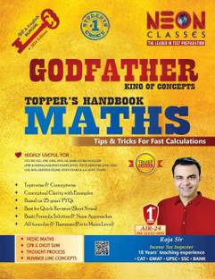Godfather Maths Book Topicwise and Conceptwise by RAJA SIR for SSC CGL, CHSL, CPO, MTS, GD, Railway and other Competitive ExamsGodfather Maths Book Topicwise and Conceptwise by RAJA SIR for SSC CGL, CHSL, CPO, MTS, GD, Railway and other Competitive Exams