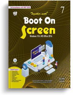 Together With Boot On Screen Windows 10 & Microsoft Office 2016 For Class 7 Computer Book