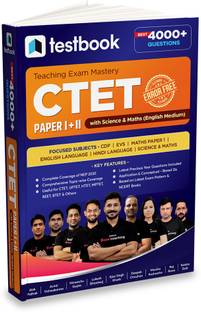 CTET & State TET : Best 4000+ Question for Paper 1 + Paper 2 with Science & Maths ( English Medium)  - Useful for CTET, UPTET, HTET, MPTET, REET, BTET & Others