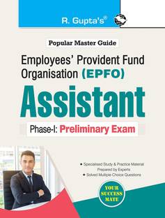EPFO: Assistant Phase-I: Preliminary Exam Guide