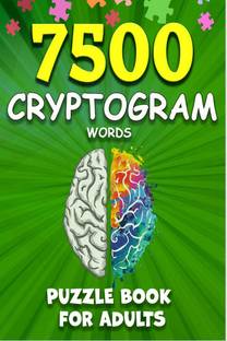 Cryptograms Puzzle Books for Adults