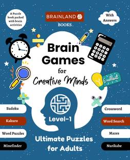 Brain Games for Creative Minds - Ultimate Puzzles for Adults - Level 1