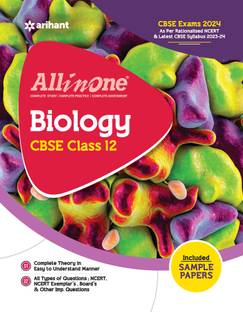 Arihant All In One Class 12th Biology for CBSE Exam�2024