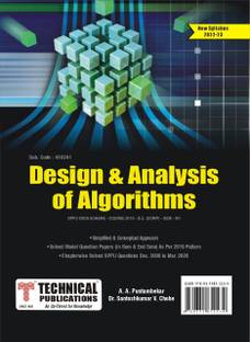 Design and Analysis of Algorithms for SPPU 19 Course (BE - SEM VII -COMP)- 410241