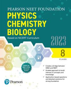 Pearson NEET Foundation Physics Chemistry Biology Class 8