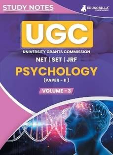 UGC NET Paper II Psychology (Vol 3)  - Topic-wise Notes (English Edition) | A Complete Preparation Study Notes with Solved MCQs