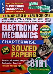 RRB ALP Stage-II Electronics Mechanics Chapterwise Solved Papers 8181 Objective Questions 2024-25