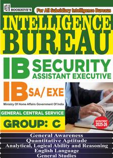 IB Security Assistant/Executive 2025-2026 IB SA/Exe Intelligence Bureau (Set of 5 Books)  - IB SA/EXE 2025