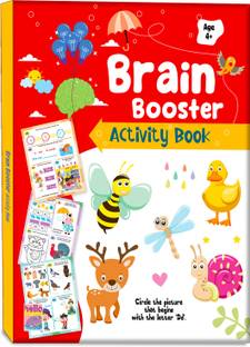 Brain Booster Activity Book for Kids Age 4+