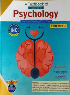 A TEXTBOOK OF APPLIED PSYCHOLOGY FOR BSC NURSING FIRST YEAR SEMESTER-1