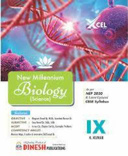 DINESH Publications' New Millennium BIOLOGY Class 9 2023 Session(Easy and Simplified) (Paperback, K. Kumar)