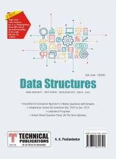 Data Structures for BE Anna University R21CBCS (III-CSE - CS3301)
