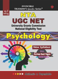 Trueman's NTA UGC NET Psychology� | Covers 3800+ MCQ's with Answers & Important Solutions | For Examination June 2024 2023 Edition