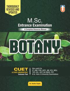 BOTANY MSc Entrance Examination  - M.Sc. Botany