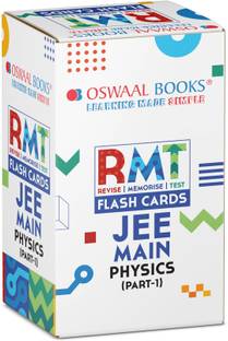 Oswaal JEE Main RMT FLASHCARDS Physics Part-1 (For 2024 Exam)