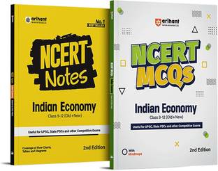 Ncert Notes & MCQS Indian Economy Class 9 -12 (Old + New) (Editioni)