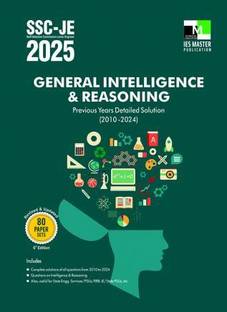 SSC-JE 2025 GENERAL INTELLIGENCE & REASONING (2010-2024) 6TH EDT.