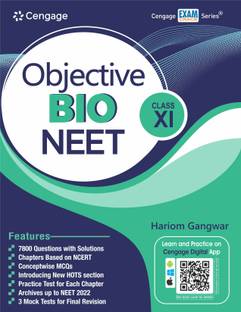 Objective Bio NEET: Class XI with Free Online Assessments and Digital Content 2023