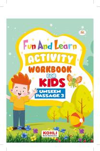 Fun And Learn Activity WORKBOOK For Kids Unseen Passage 3