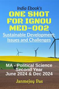ONE SHOT FOR IGNOU MED-002  - SUSTAINABLE DEVELOPMENT:MA Political Science Second Year