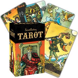 Scintillating Tarot Cards Deck with The Pictorial Key to the Tarot Original Guidebook (Premium Boxed Set)