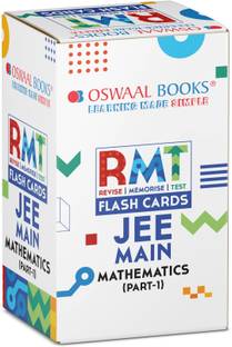 Oswaal JEE Main RMT FLASHCARDS Mathematics Part-1 (For 2024 Exam)