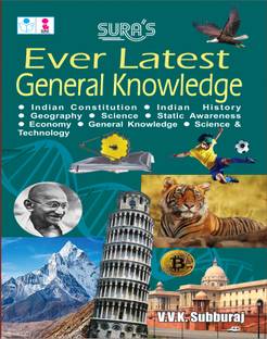 SURA`S Ever Latest General Knowledge(GK) Book in English Medium - Latest Updated Edition 2023