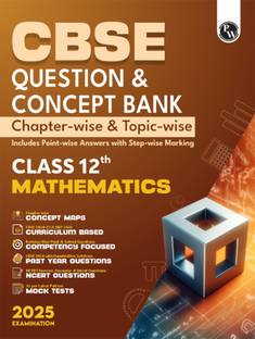 (Old Edition) PW CBSE Question & Concept Bank (QCB) Class 12 Math 2024 - 2025 Chapter-wise and Topic-wise Solved Questions