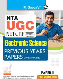 NTA-UGC-NET/JRF: Electronic Science (Paper II) Previous Years' Papers